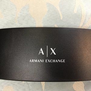 Armani Exchange AlX Black Case for Glasses